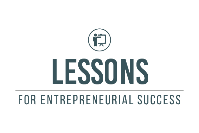 5 lessons for entrepreneurial success