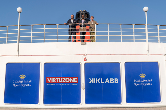 You can now get your Dubai trade licence from the iconic QE2 with Virtuzone