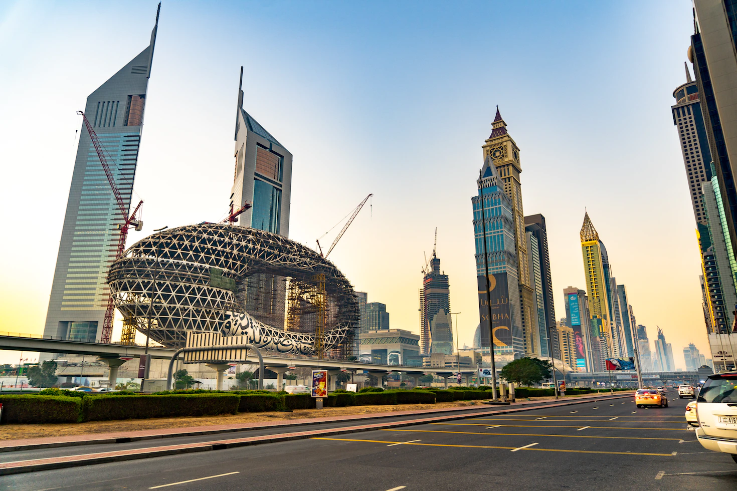A photo of metropolis Dubai.