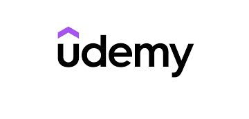 A screenshot of the Udemy logo- one of the best online course platforms.