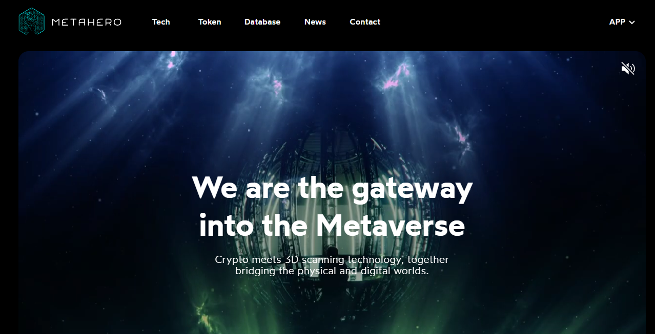A screenshot of Metahero - one of the best Metaverse platforms