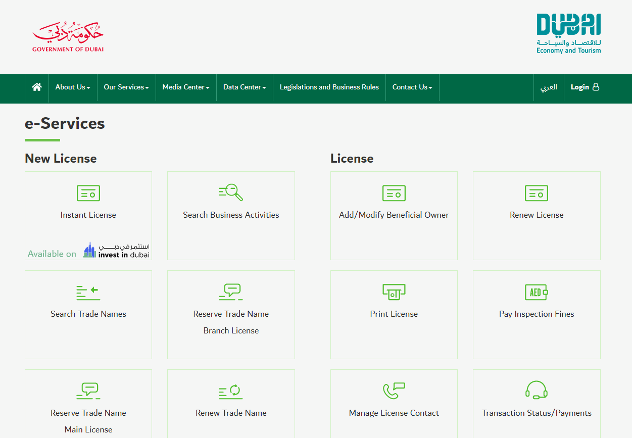 A screenshot of the preliminary steps required for owning a holding company in UAE.