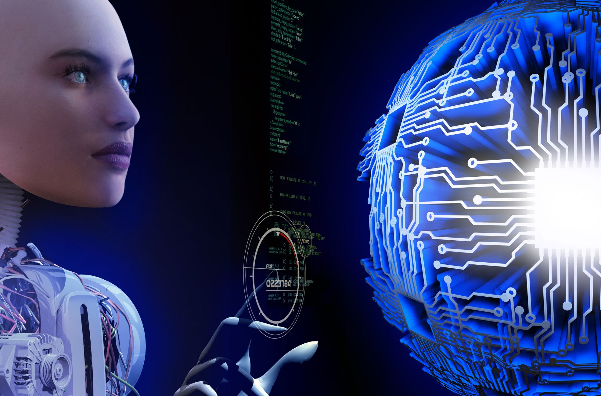 Stock Photo Showing Artificial Intelligence