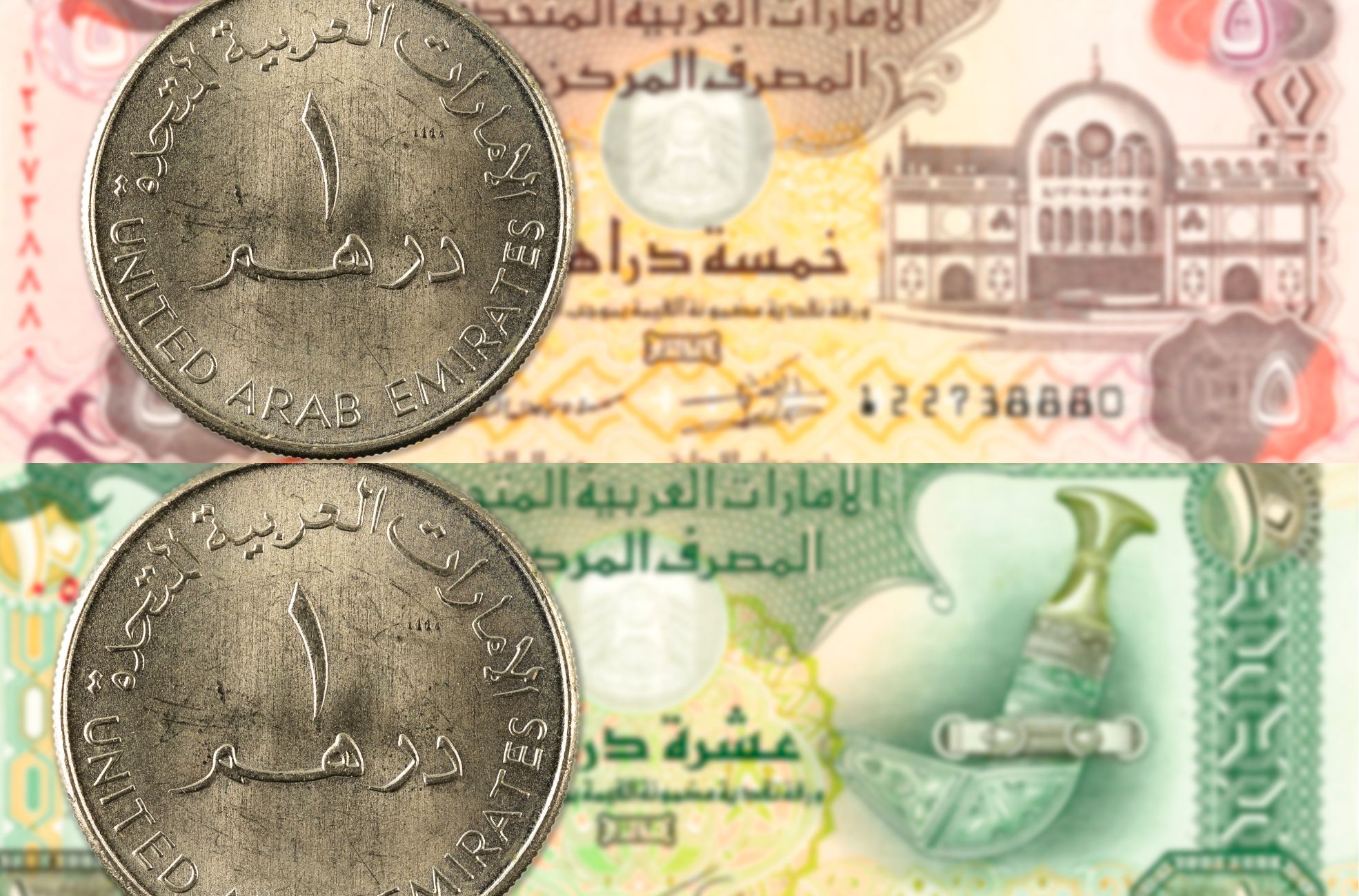 UAE Coins And Notes