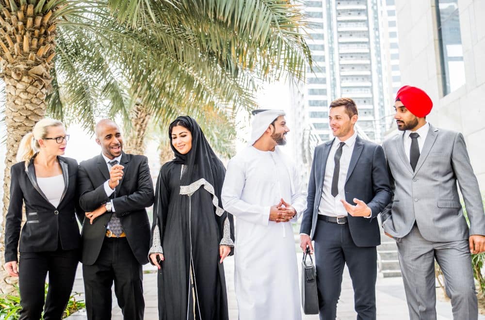 People Working In Dubai Free Zone