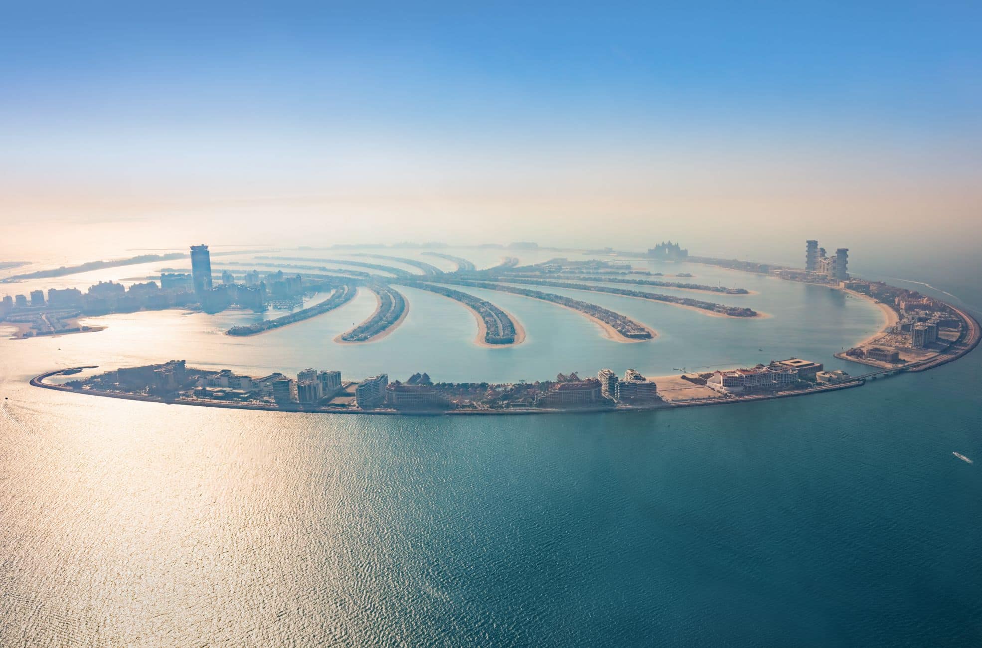 Aerial View Of UAE