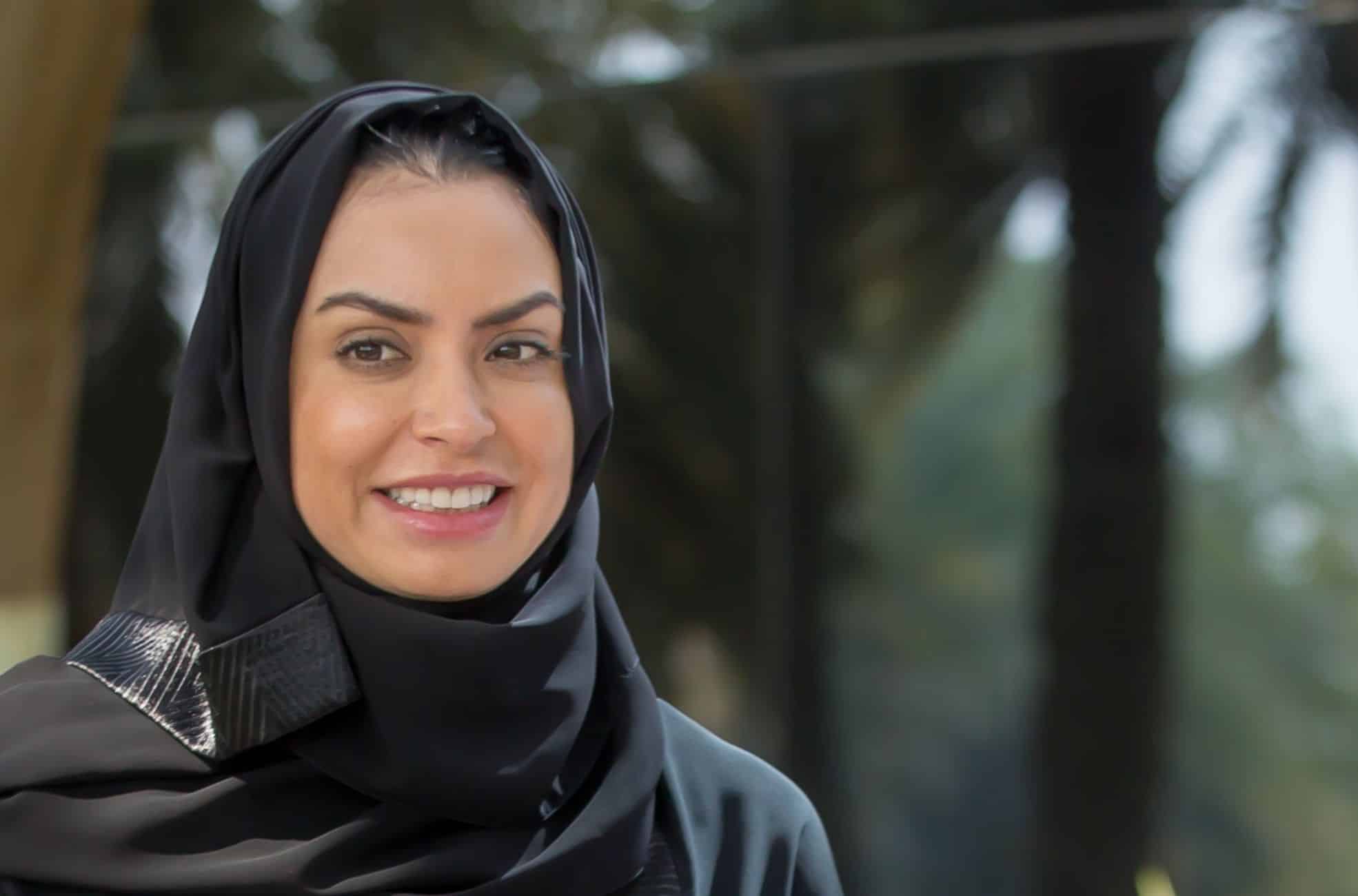 Woman In Head Scarf