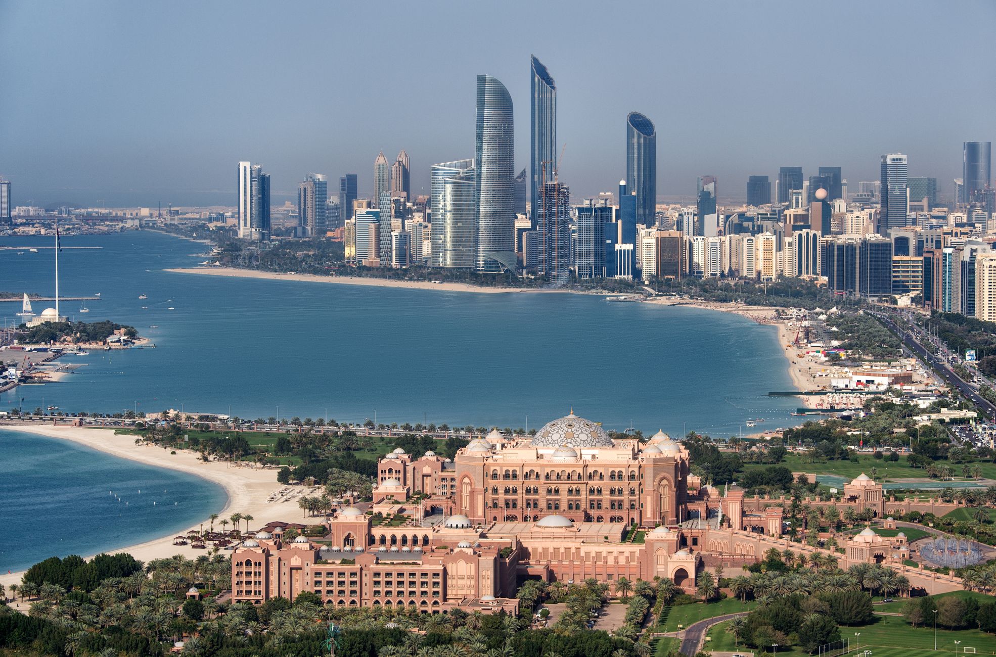 Aerial View Of UAE