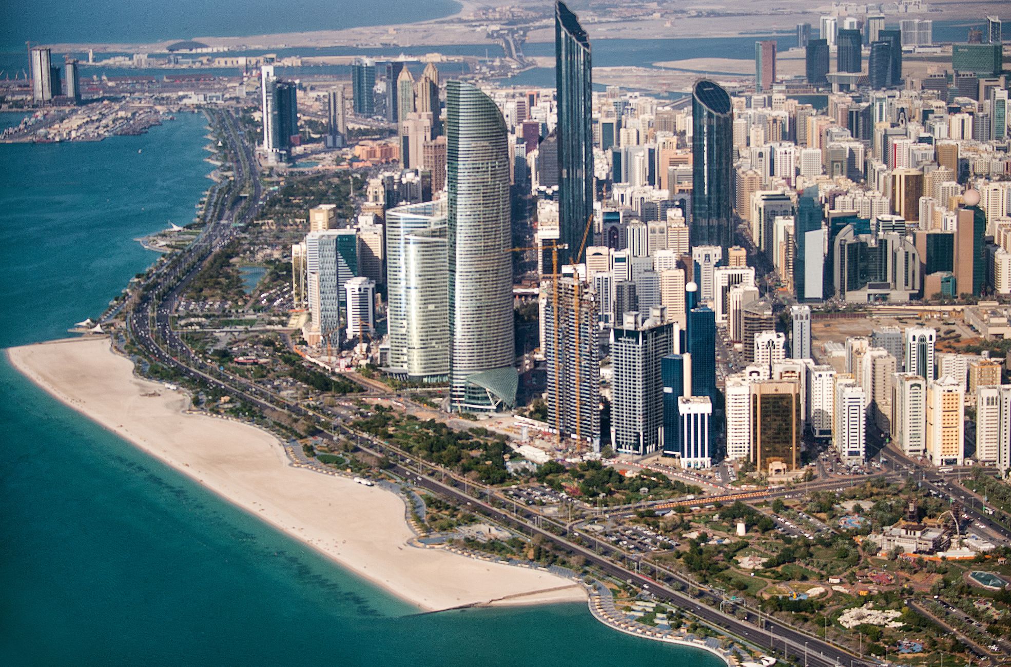 Aerial View Of UAE