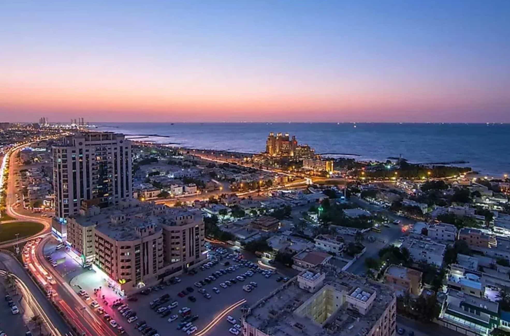 Aerial View Of Ajman