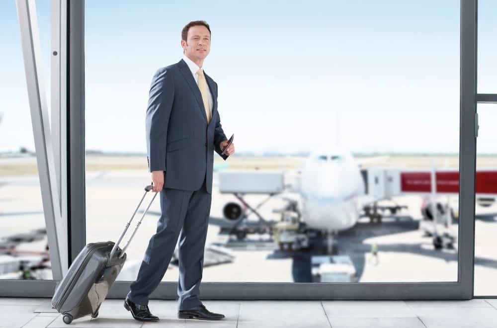 Businessman At Airport